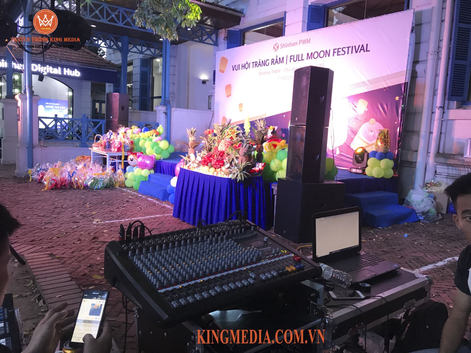 cho thuê karaoke ngoài trời
